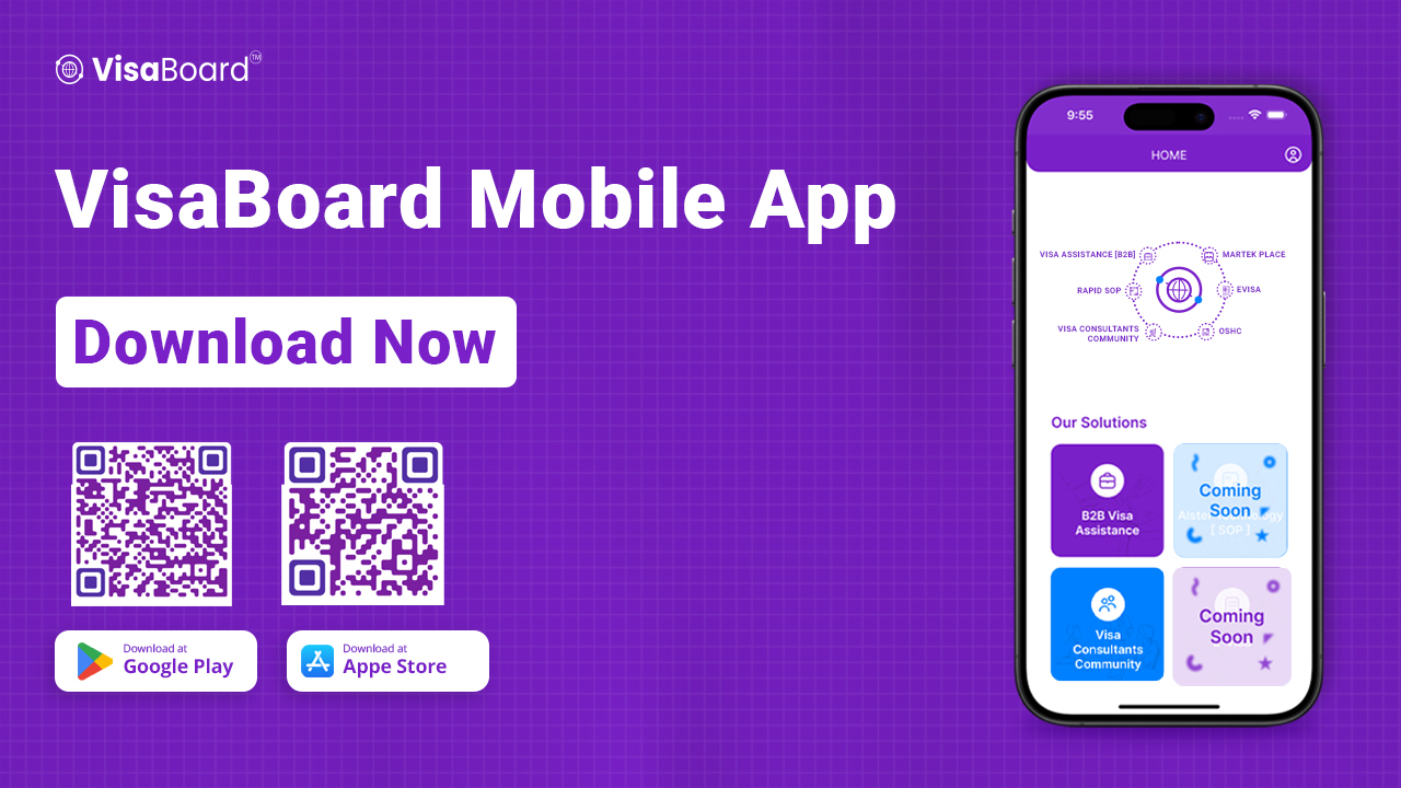 Download the VisaBoard Mobile App